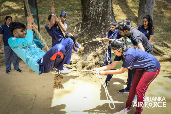 SLAF CTS DIYATALAWA CONDUCTS A LEADERSHIP DEVELOPMENT PROGRAMME FOR UNIVERSITY UNDERGRADUATES